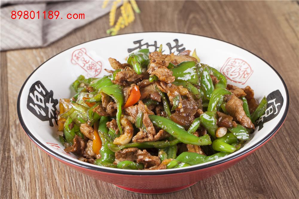 花猪肉炒辣椒